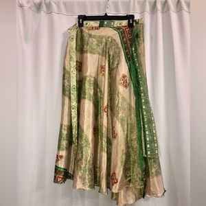 Silk 100 Ways To Wear Skirt / Dress